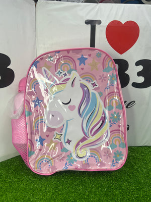 ZAINO UNICORNO CON BORRACCIA