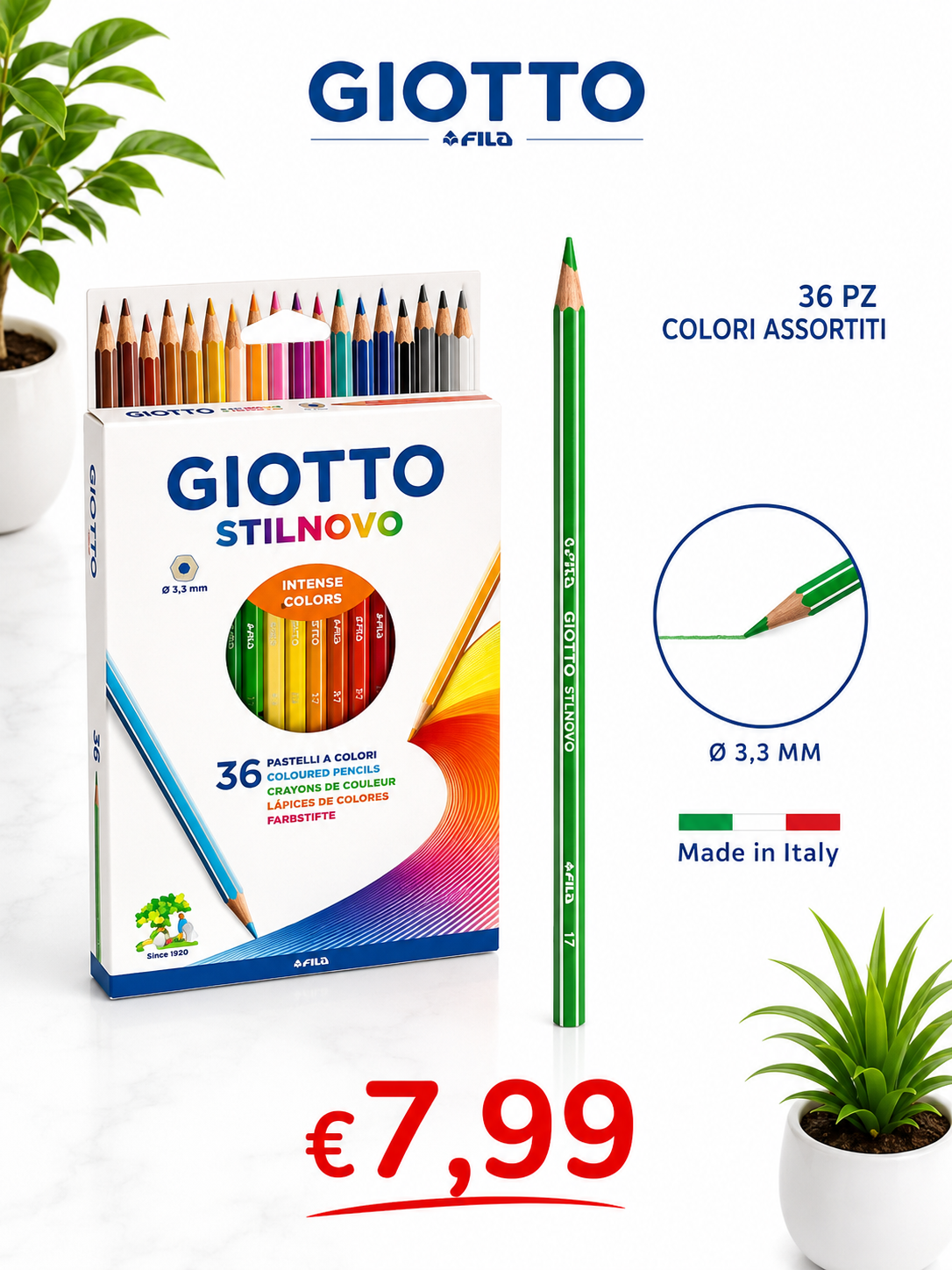 GIOTTO STILNOVO 36PZ