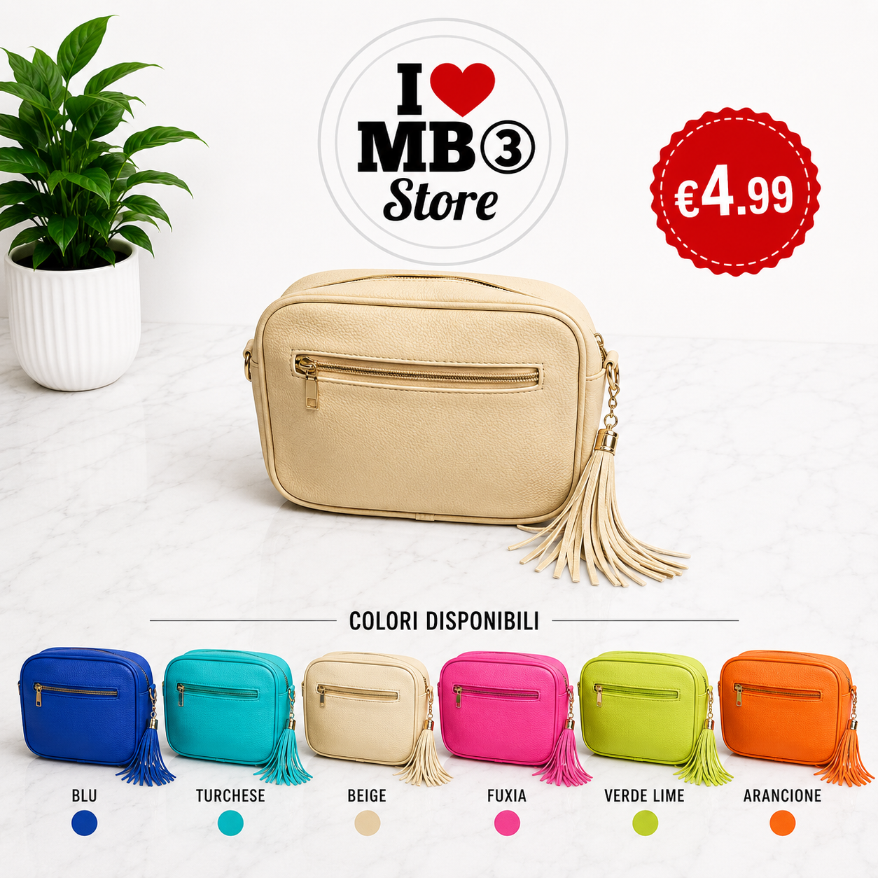 POCHETTE CON ZIP