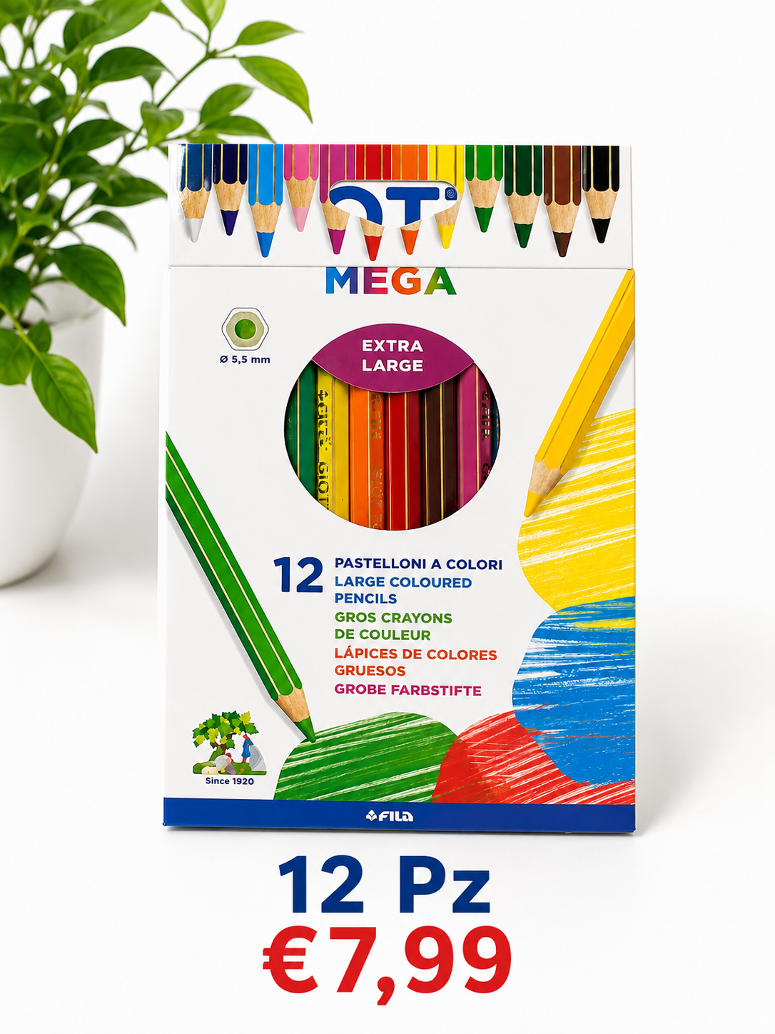 GIOTTO MEGA 12PZ