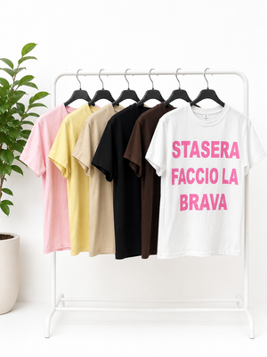 T-SHIRT SCRITTA