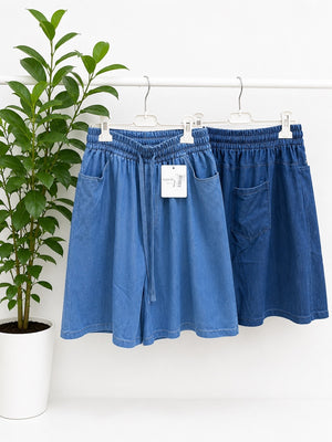 BERMUDA FINTO DENIM