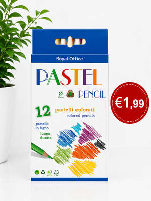 PASTEL PENCIL 12pz