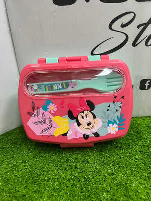 PORTA MERENDA CON POSATE MINNIE