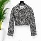 GIUBBINO CROP LEOPARDATO