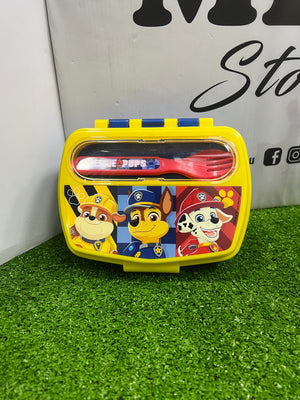 PORTA MERENDA CON  POSATE POW PATROL