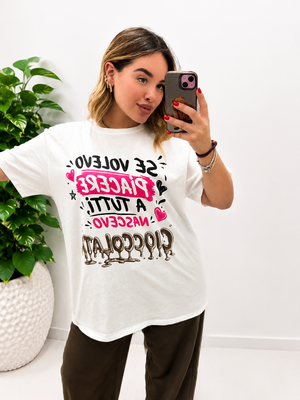 T-SHIRT CON STAMPA