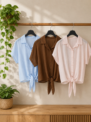 CAMICIA CON NODO