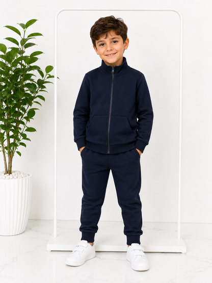 TUTA BLU IN COTONE