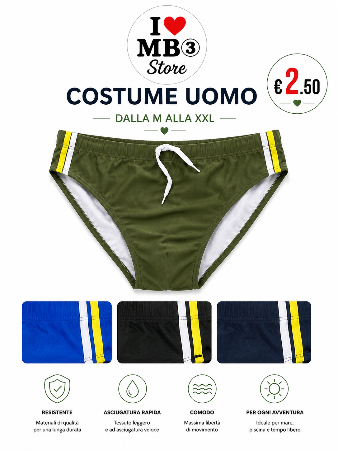 SLIP UOMO