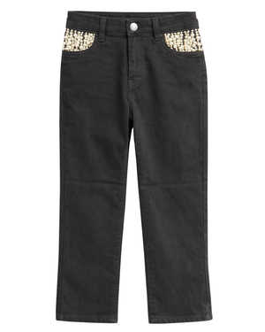 Jeans Bimba Con Perline