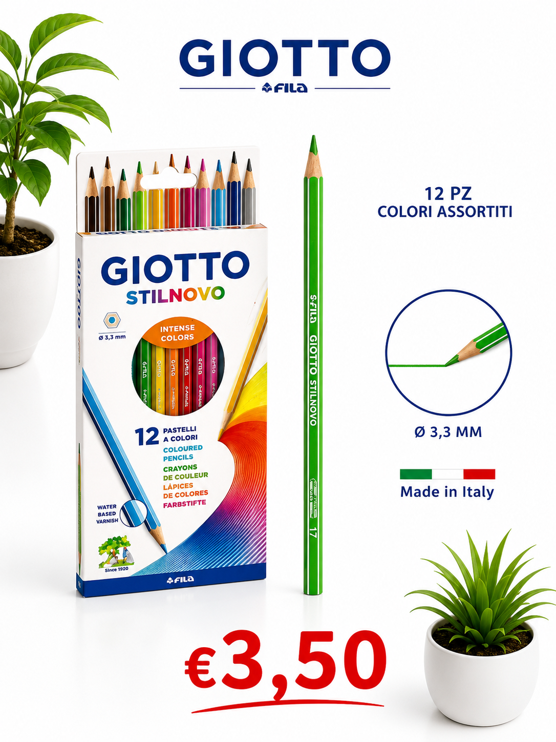 GIOTTO STILNOVO 12 Pz