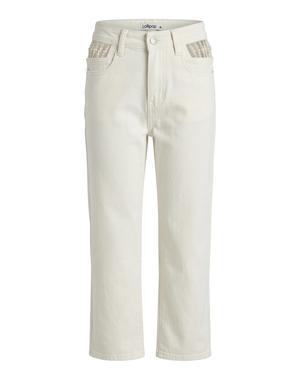 Jeans Bimba Con Perline