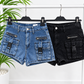 SHORTS IN DENIM