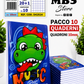 PACCO QUADERNI MISTI MASCHILI