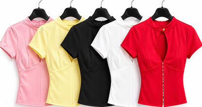 t-shirt donna manica corta
