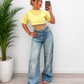 Jeans finti strappi