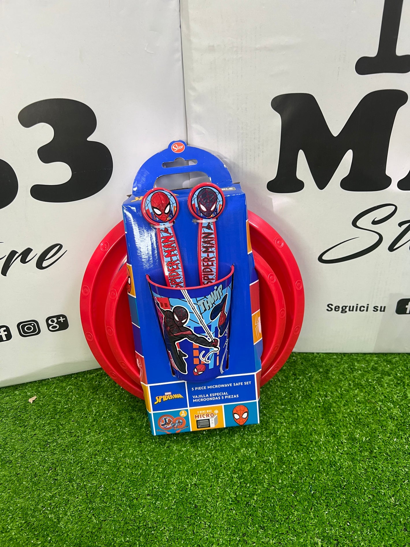 SET POSATE SPIDERMAN 5pz