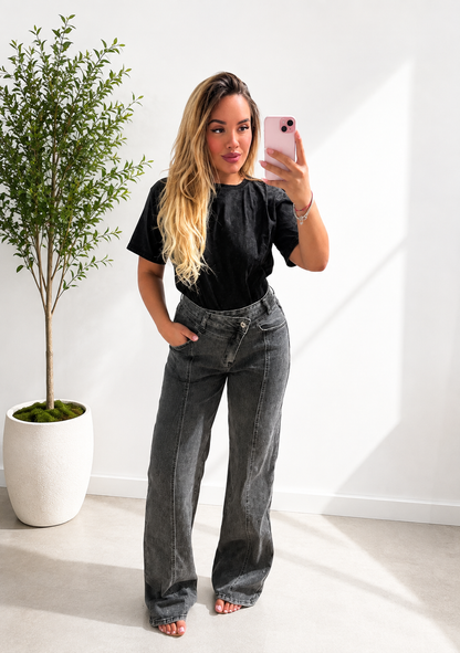 Jeans doppio bottone