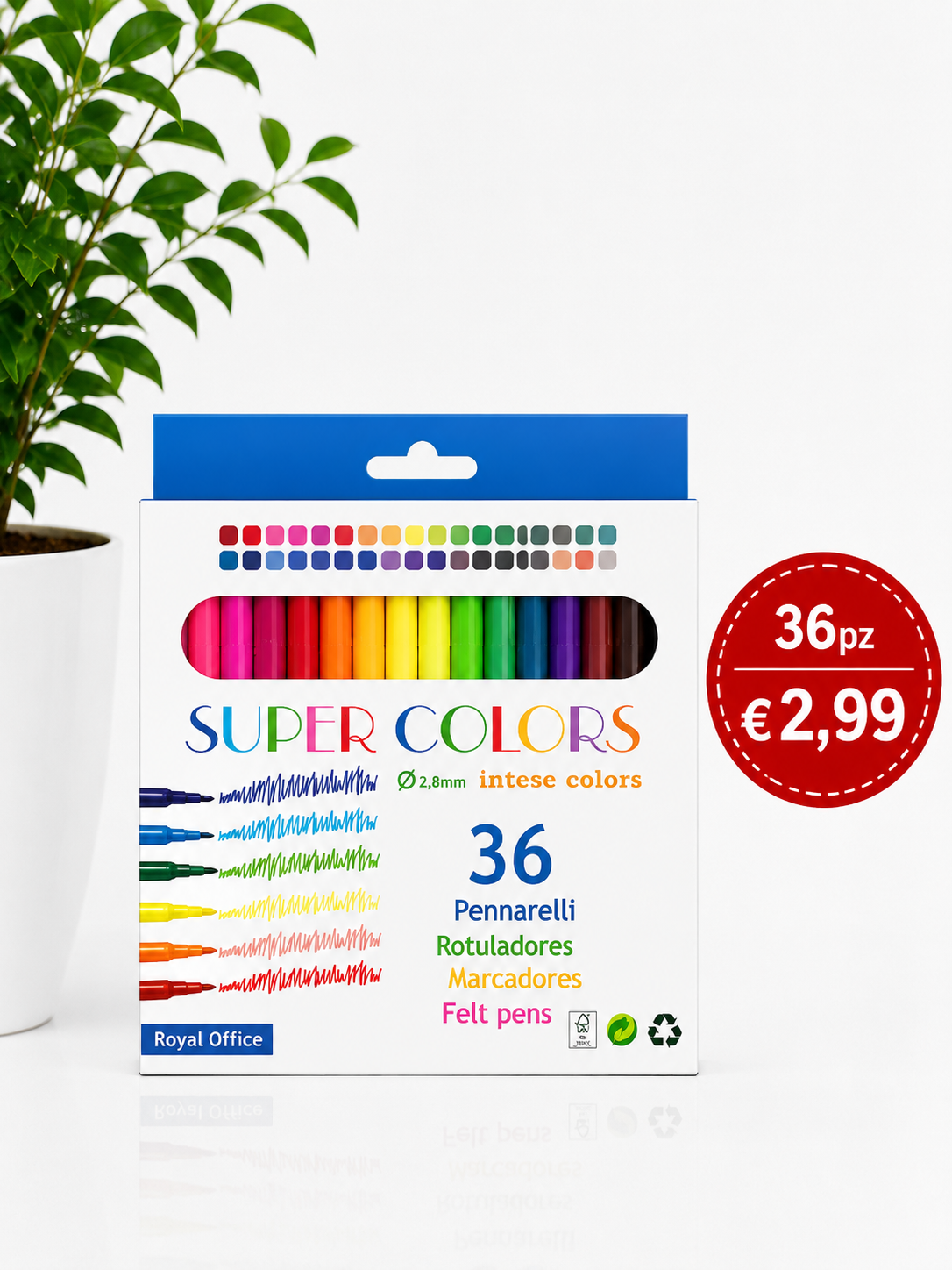 SUPER COLORS 36Pz