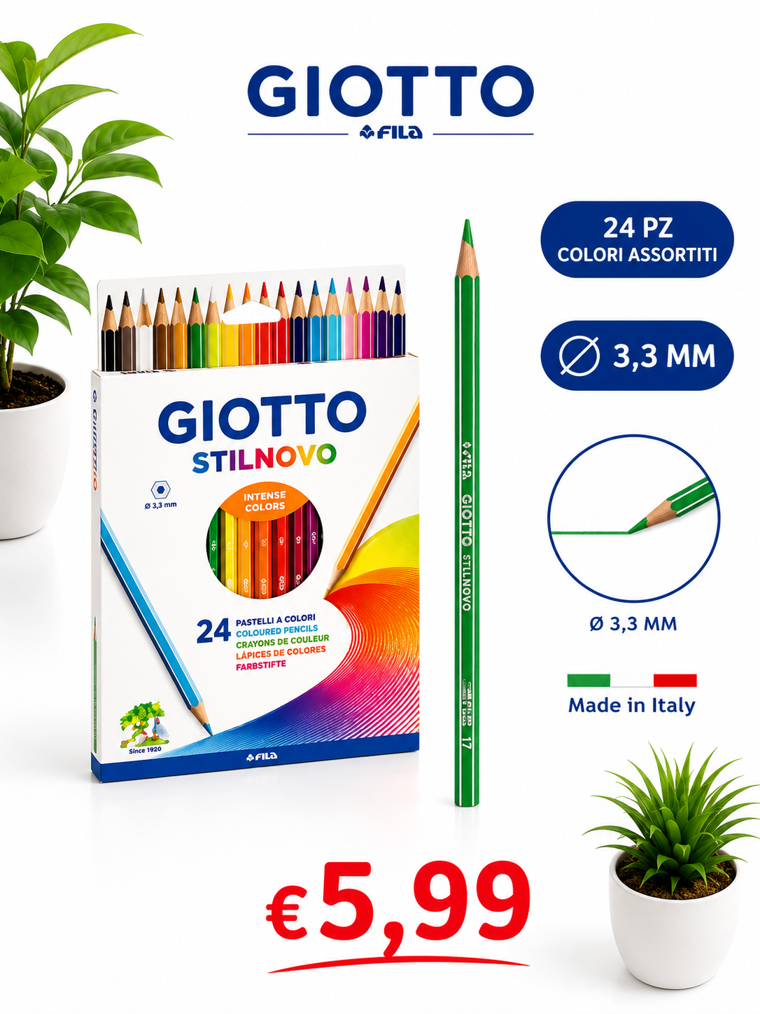 GIOTTO STILNOVO 24Pz