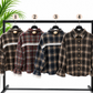 CAMICIA QUADRI RICAMO