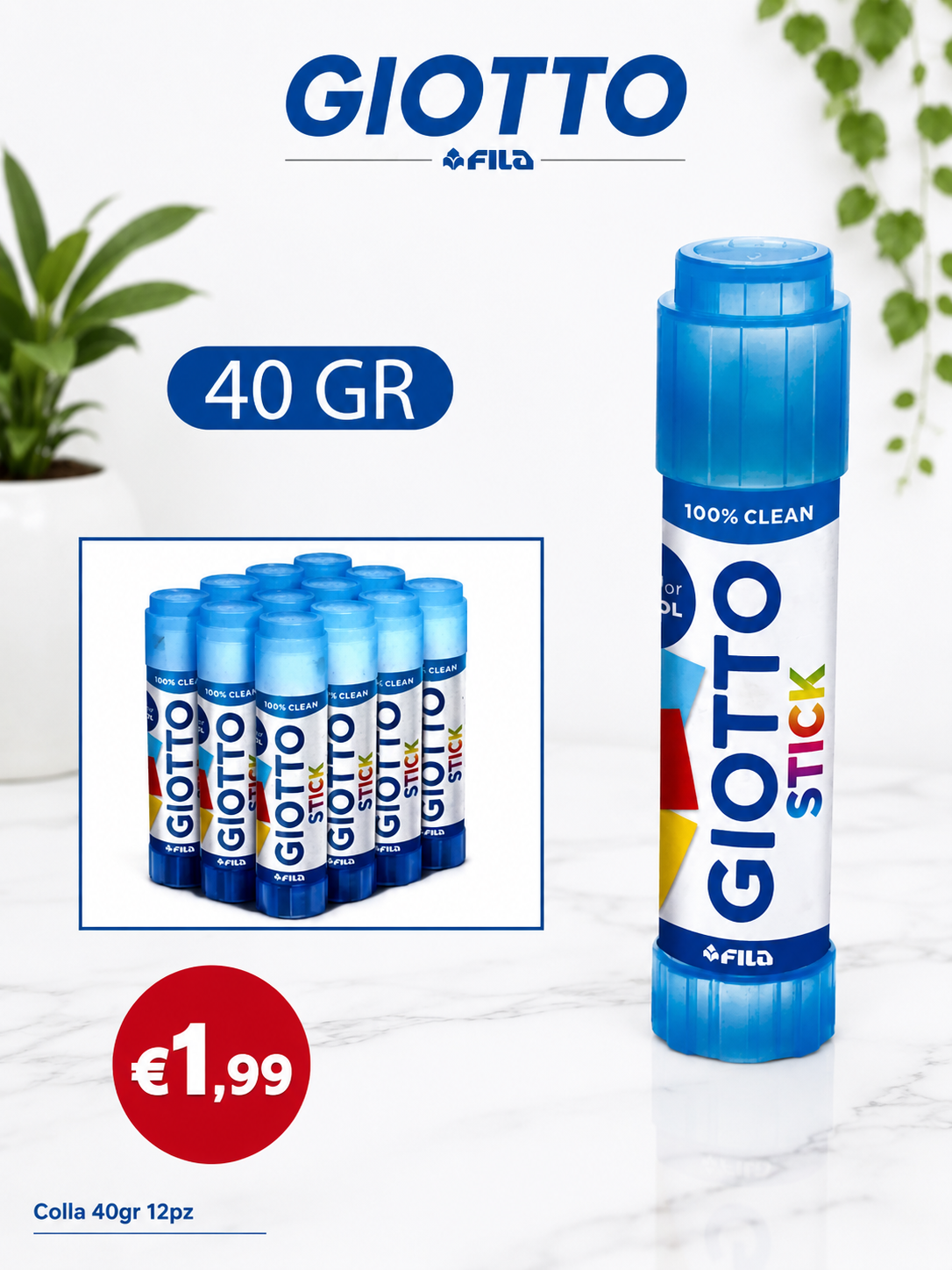 COLLA STICK GIOTTO 40g