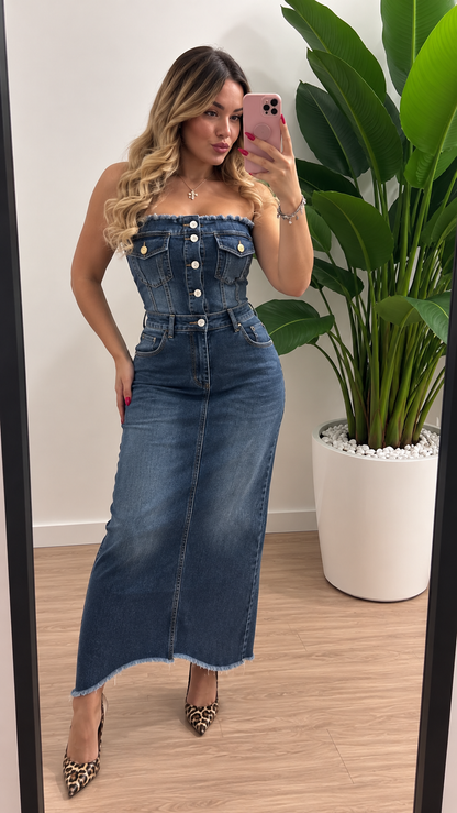 DRESS IN DENIM
