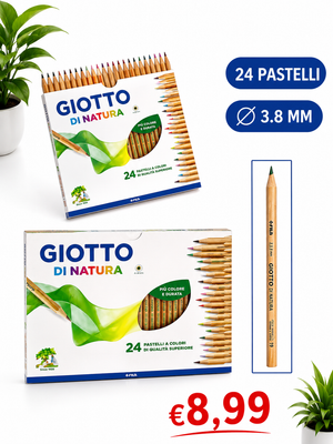 GIOTTO NATURA 24PASTELLI