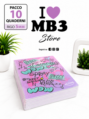 PACCO QUADERNI MISTI FEMMILI