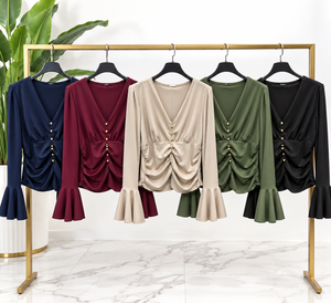 MAGLIA DRAPPEGGIATA