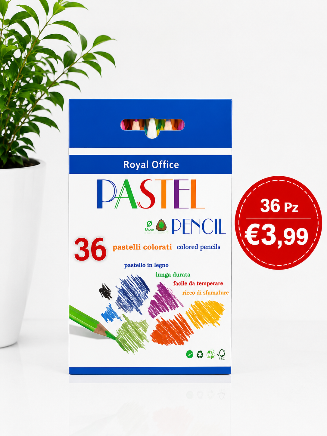 PASTEL PENCIL 36pz