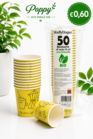 BICCHIERINI DA CAFFÈ DI CARTA