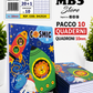 3 PACCHI DI QUADERNI MASCHILI