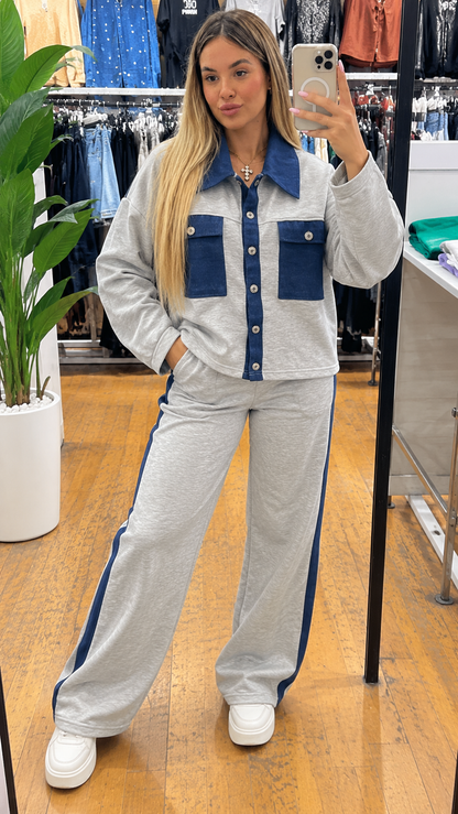 CORDINATO IN DENIM