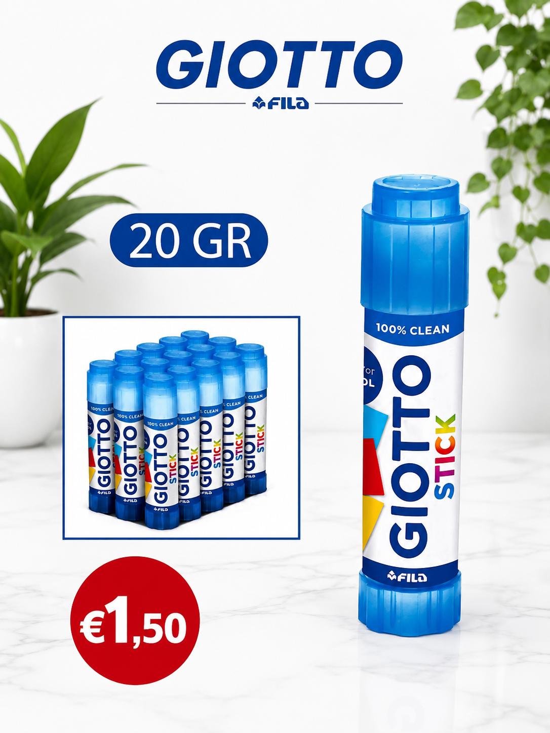 COLLA STICK GIOTTO 20g