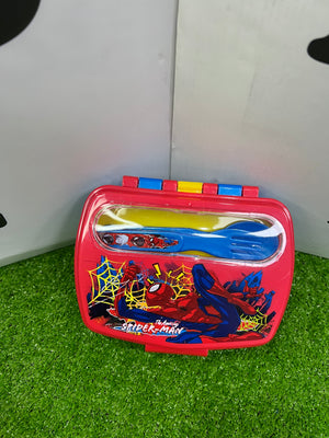 PORTA MERENDE CON POSATA SPIDERMAN