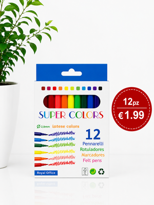 SUPER COLORS 12 Pz