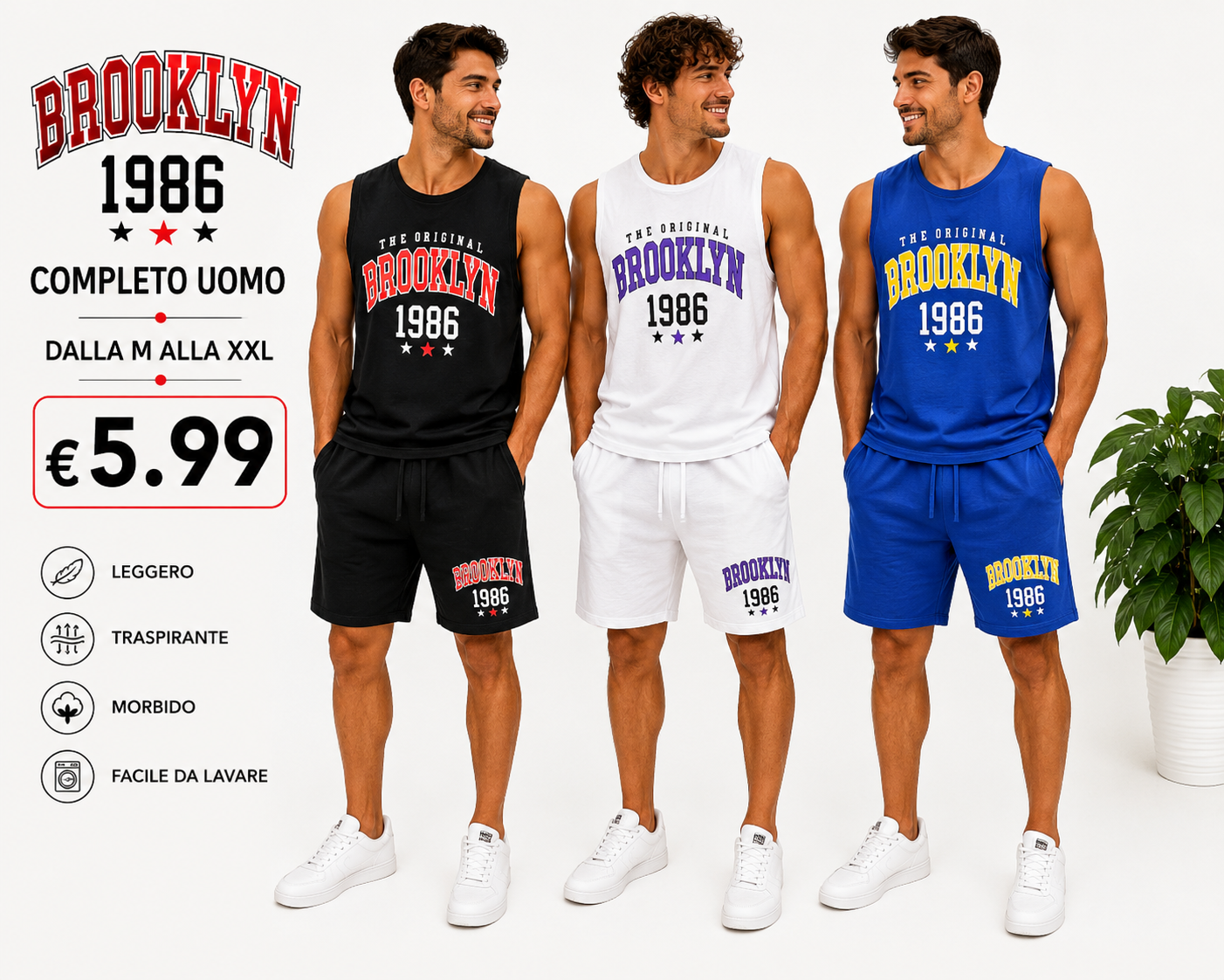 COMPLETO UOMO BROKLYN