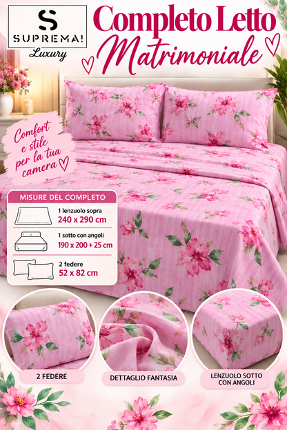 COMPLETO LETTO MATRIMONIALE SUPEREMA