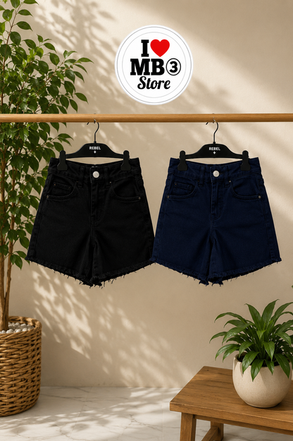 PANTALONCINI IN DENIM