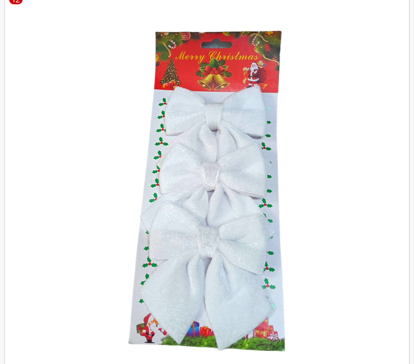 Fiocchi addobbi velluto