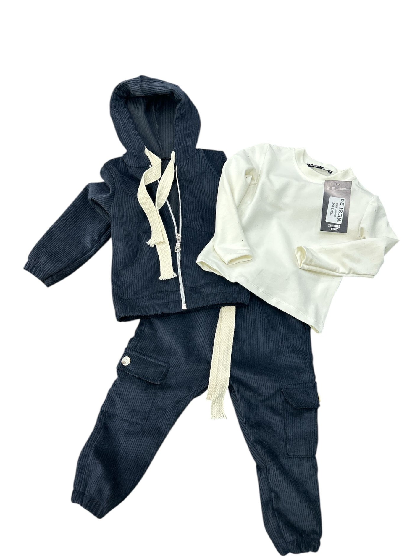 Completo cargo velluto