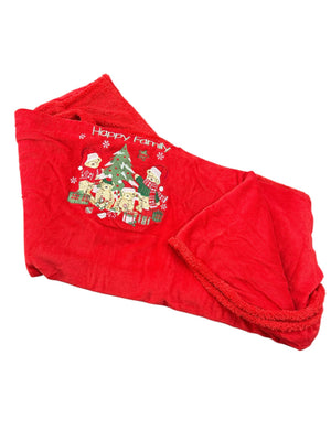 Plaid natalizio family