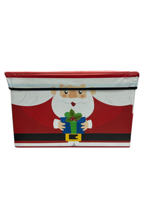 Panca contenitore natalizia