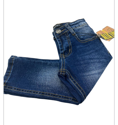 Jeans gamba dritta neonato