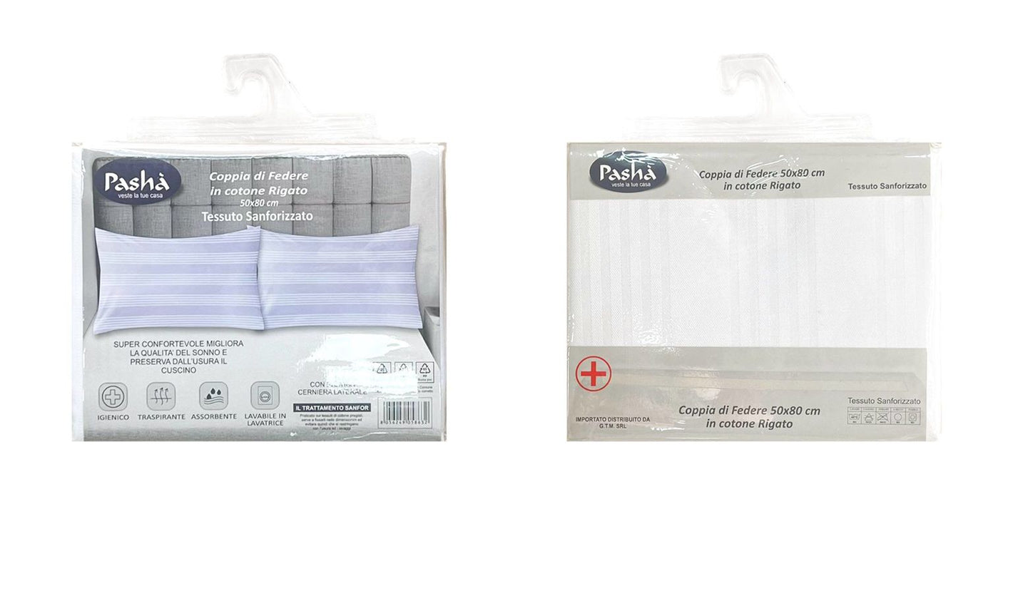 coppia federe rigate