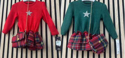 Vestitino neonata con borsetta