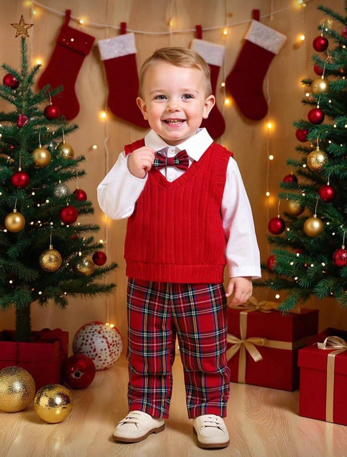 Pantalone scozzese bimbo