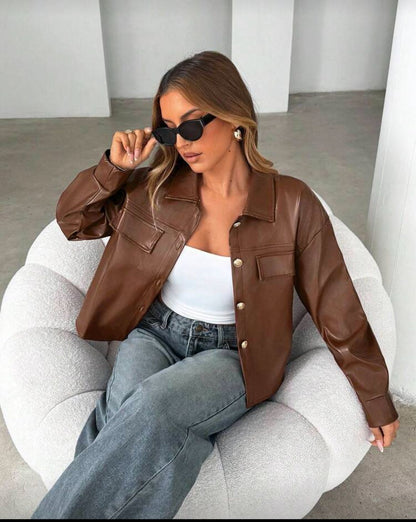 Giubbinetto pelle donna